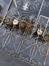 Old Original Spanish Driveway Gates￼ With Spanish Shields ￼70x78.5