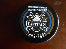 2004-05 Washington Capitals dated souvenir puck - Ovechkin's Rookie season