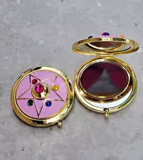 Sailor Moon Crystal Star Compact Brooch Locket Fully Functional CosPlay Doll Pro