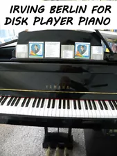 Irving Berlin 3 Floppy Disk PianoSoft Player Piano SOLO's for Yamaha Disklavier