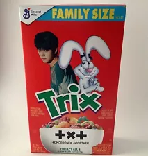 Trix Cereal TOMORROW X TOGETHER TXT Soobin General Mills NEW Box