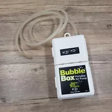 Bubble Box Portable Air Pump Marine Metal Products For Live Bait TESTED