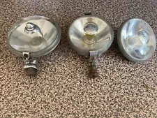 3 car/motorcycle spotlights for sale - see description - UNTESTED