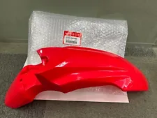 HONDA FRONT FENDER 2019-2023 CRF125 F/FB GENUINE OEM 61100-K28-A60 NEW (For: 2019 Honda CRF125F)