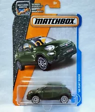 Matchbox Adventure 16 Fiat 500x #3 Green For Sale