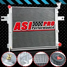 ASI For 1999-2005 Jeep Commander Grand Cherokee 4.7L V8 4-ROW Aluminum Radiator (For: 2000 Jeep Grand Cherokee)