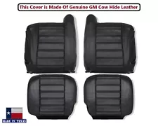 For 2003 2004 2005 2006 Hummer H2 SUV SUT Adventure Seat Cover In Black LEATHER