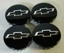 4X Camaro Colorado Traverse Black center caps wheel caps 23115617