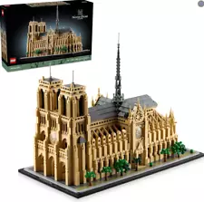 LEGO Architecture Notre-Dame de Paris Replica, Architectural Model Kit