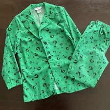 Charades Riddler Costume Adult XS Made in USA Jacket and Pants Only Cosplay