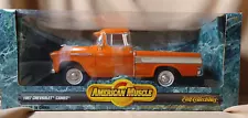 1957 Chevy Cameo Truck Orange ertl american muscle 1:18