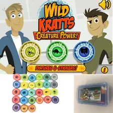 70 PCS Random Color Wild Kratts Novelty Power Discs