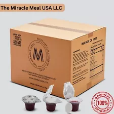 Box of 1000 Pre-filled Communion Cups with Wafer & Juice - Miracle Meal USA