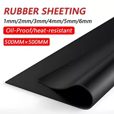 Smooth Rubber Flooring Matting ，For Shed, Van, Car, Workbench 500mm*500mm