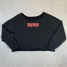 Justin Bieber Purpose World Tour Cropped Sweatshirt size M-L?