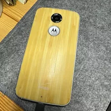 WHITE & BAMBOO! ORIGINAL BOX! Moto X (2nd Gen) 5.2" 16GB Verizon (XT1096)