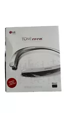 Genuine LG Tone Infinim HBS-910 Bluetooth Headset Harmon Kardon Sound Silver