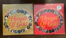 Hymns Of Gold Gospel Vinyl LP Volumes I and 2 Johnny Cash George Jones Patsy