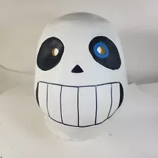 Undertale Sans Skeleton Latex Adult Mask Cosplay CoserProp White Mask Halloween