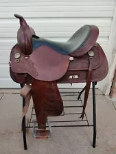 15" Wide High Horse Mineral Wells Trail Saddle