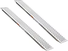 Loading Ramps - Lightweight Shed Ramps - Aluminum Ramps for Pickup Trucks, Lawn