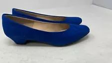 Royal Blue Dream Pairs 8 Mila Low Chunky Heel Pump Shoes Wedding