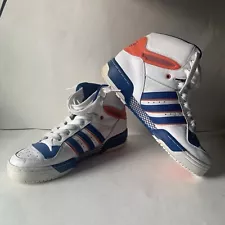 2014 ADIDAS Attitude Hi "Knicks” Colorway Orange Blue Size 9.5