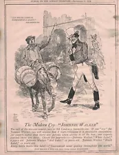 1912 Johnnie Walker Original ad - from Punch - Lily white vinegar for sale