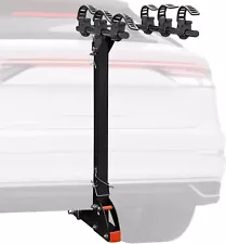 Cainozo Bike Rack for Car Feature Easy Assembly Bike Hitch Racks 3 Bike Rack