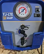 YELLOW JACKET 95730 YJ-LTE REFRIGERANT RECOVERY MACHINE