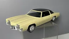 1971 OLDSMOBILE TORONADO TWO TONE 1/25 DEALER PROMO JO HAN MODEL COASTER, NICE