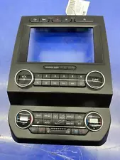 2019 FORD EXPEDITION DASH DISPLAY PANEL TRIM DUAL AUTO TEMP CONTROL KL1T18E245BA