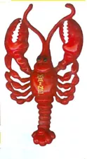 Lions Club Pins - Maine 1962 Plastic Red Lobster