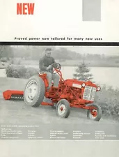 New IH International Cub Lo-Boy Tractor with Fast Hitch Color Dealer Brochure