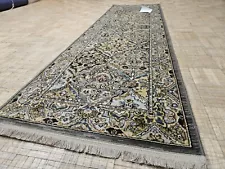 2.6X8.6 KARASTAN KIRMAN PANEL GRANITE 700 - 772 100% WOOL RUG BRAND NEW