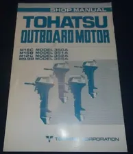 TOHATSU NISSAN OUTBOARD M9.9B M12C M15B M18C MOTOR SERVICE SHOP REPAIR MANUAL