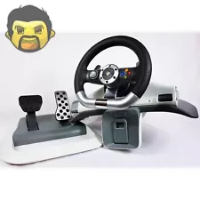 New ListingMicrosoft Xbox 360 Wireless Racing Steering Wheel with Pedals and Clamp Mount