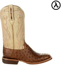 DURANGO® PREMIUM EXOTICS™ WOMEN'S FULL-QUILL OSTRICH SUNSET BOOTS DRD0388 - SALE