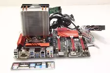 ASROCK Z97X KILLER LGA 1150 Motherboard. W/ I7-4790K+COOLER, 32GB RAM.SKU220182