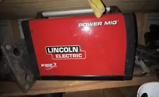 LINCOLN MIG WELDER MODEL 180C (SPOOL GUN INCLUDED)