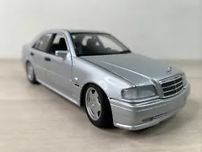 Mercedes-Benz C36 AMG W202 Silver Sedan UT Diecast Model 1:18 Scale. No Box