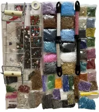 Bulk Lot Czech SEED BEADS Sz 11 COLOR Variety -Loom -Box Design Beads -Supplies