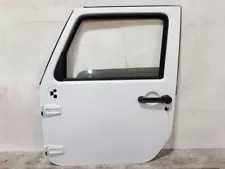 Jeep JK Wrangler OEM Driver Door Power Bright White PW7 *No Panel 2014-17 139873 (For: 2013 Jeep Wrangler)