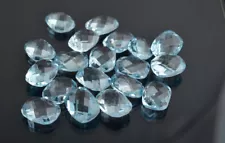 Blue Topaz 7x9mm Long Cushion Cut 2 Pieces Untreated Loose Gemstone for sale