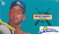 2021 Topps MICKEY MANTLE X Factory Sealed HOBBY Box-Look for Parallels & Autos!