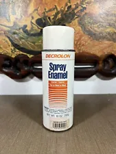 Vintage 1990 Dupli-Color Decrolon HNH1100 Gloss White Enamel Spray Paint Can USA