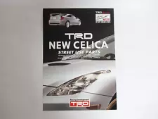 TRD New Celica Street Use Parts Catalog Sales Brochure ZZT231 2ZZ-GE JDM