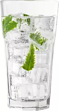 Drinking Glasses, Thick and Durable Kitchen Glasses, Dishwasher Safe Highball Gl