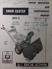 bolens snowblower for sale