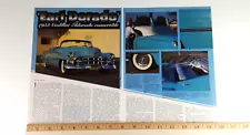 1953 CADILLAC ELDORADO CONVERTIBLE ORIGINAL 1994 ARTICLE